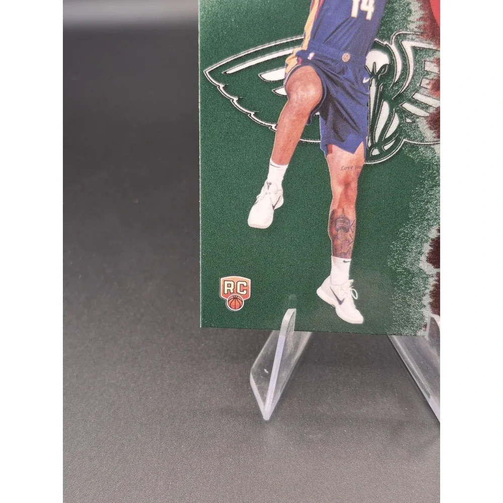 2025 Topps Signature Class Micah Peavy #133 Rookie Green /150 (RC) Pelicans